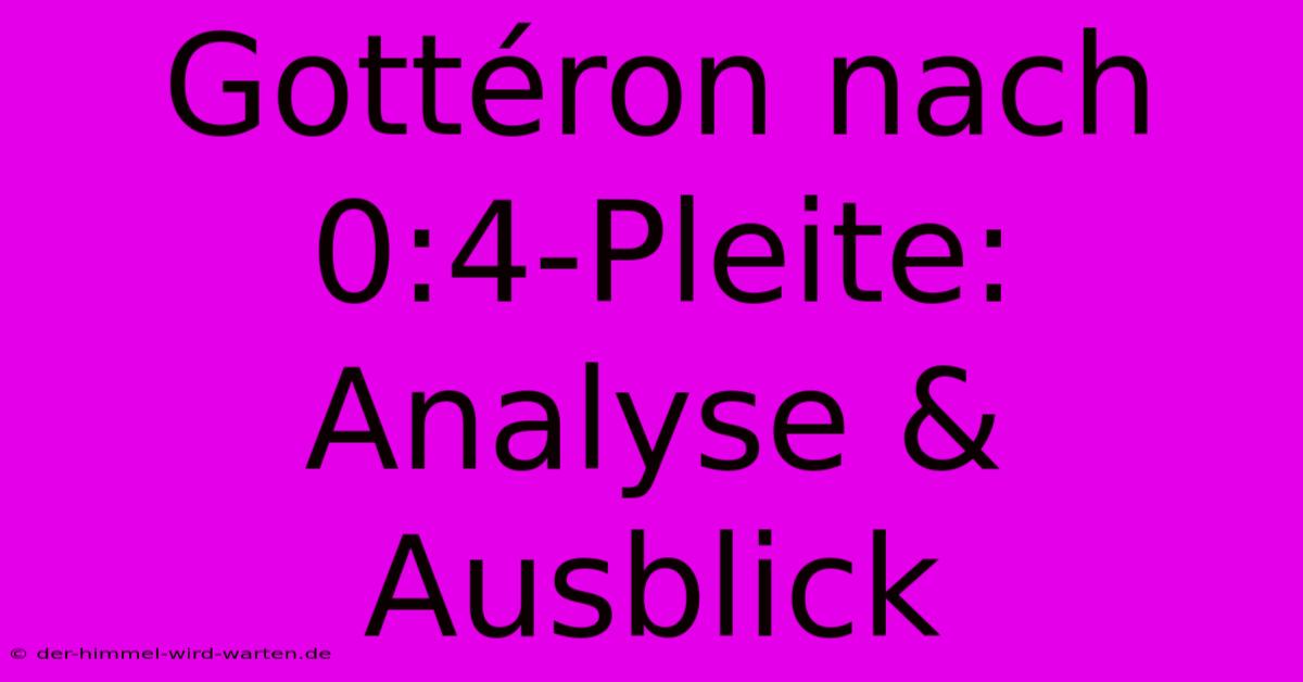 Gottéron Nach 0:4-Pleite:  Analyse & Ausblick