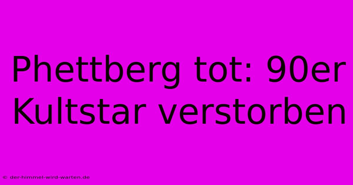 Phettberg Tot: 90er Kultstar Verstorben