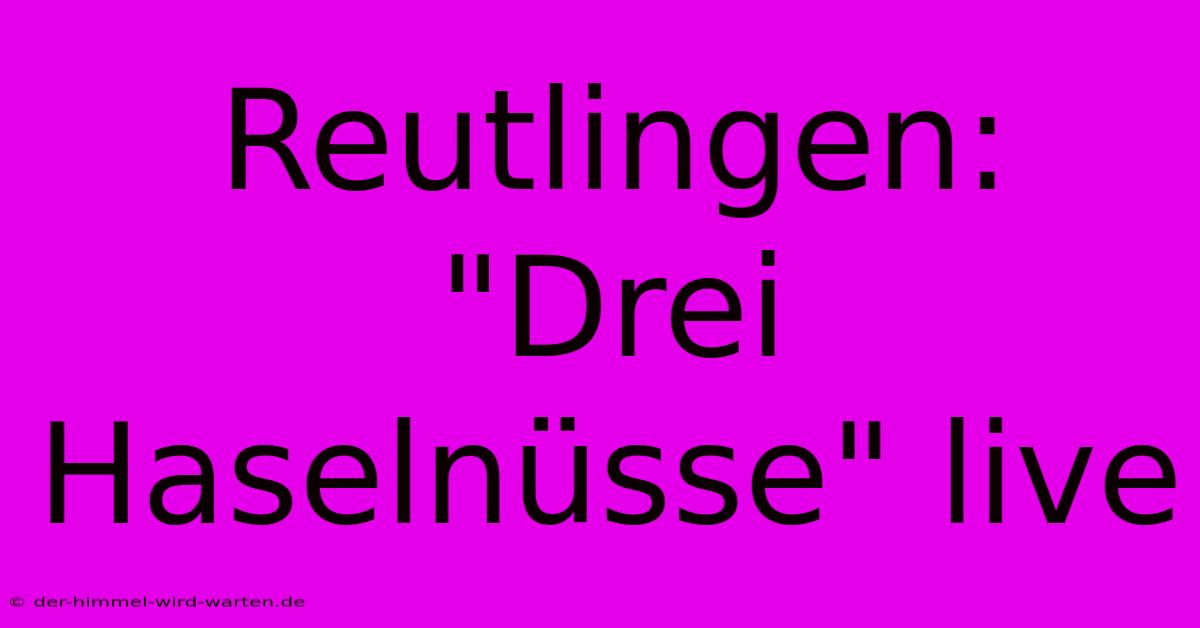 Reutlingen: 