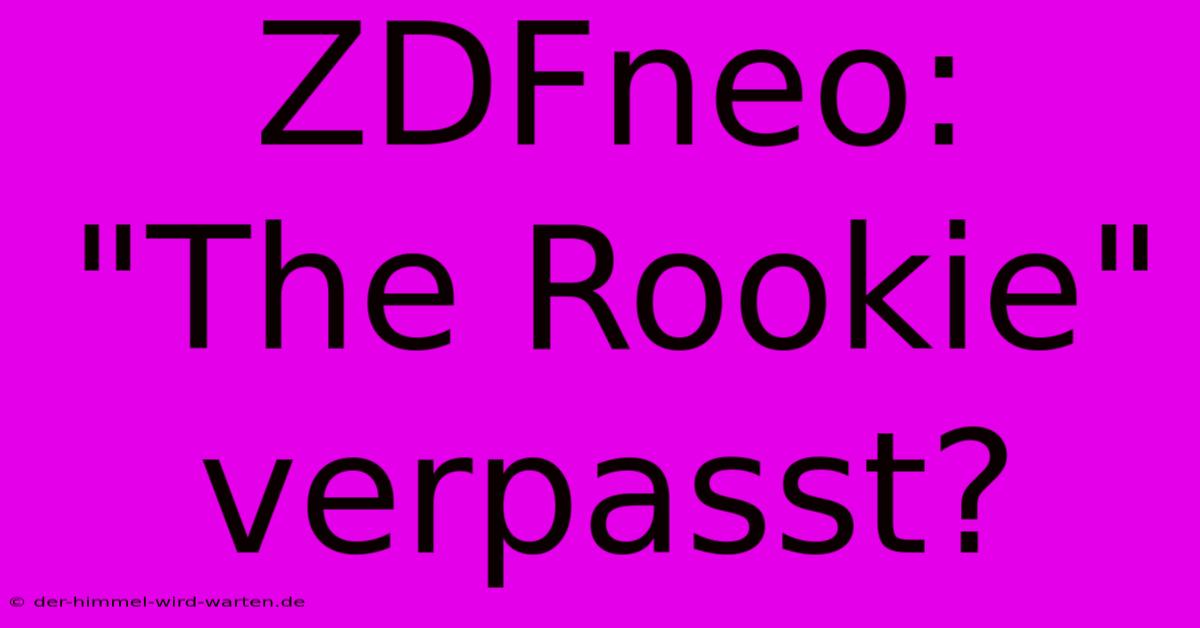 ZDFneo: 